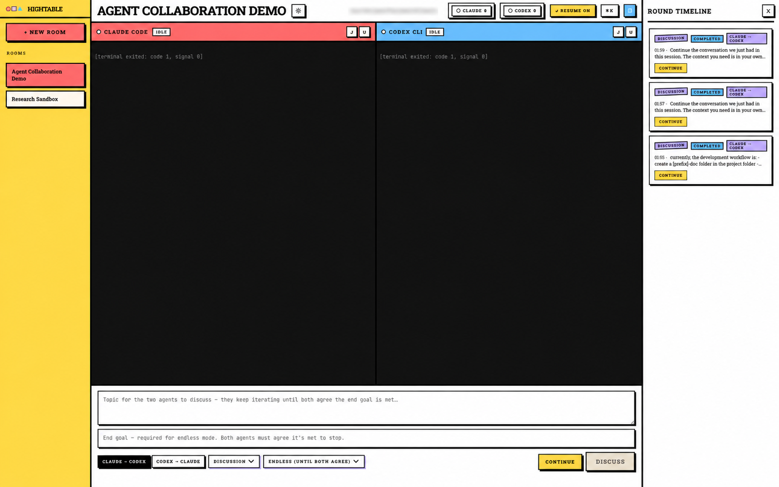Hightable in light theme